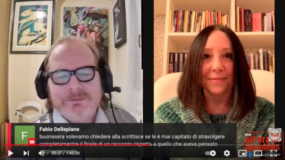 Intervista live sulla pagina facebook All'ora di A...